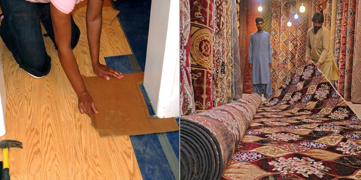 اب فرش پر قالین اور ٹائلز لگانے کی ضرورت نہیں ۔۔ صرف 8 ہزار روپے میں گھروں میں بہترین ڈیزائن کے فرش لگوائیں اور گھر کو سستے میں سجائیں!