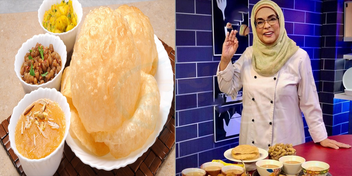 شیف راحت سے جانئے مزیدار بازار جیسی حلوہ پوری ،چنے اور آلو کی ترکاری کا راز،جو کھائے انگلیاں چاٹتا رہ جائے۔۔