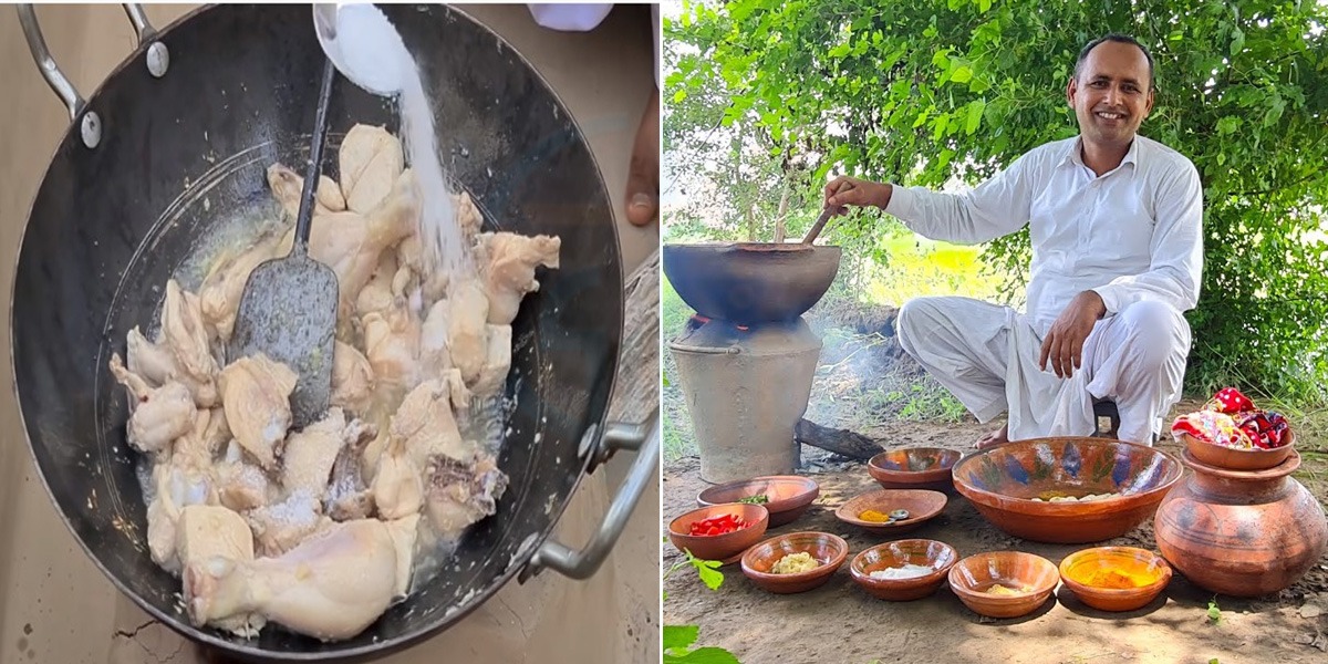 سالن بناتے وقت اگر نمک زیادہ ہو جائے تو اس کو کم کرنے اور سالن کا تیل اوپر لانے کے لیے شیف مبشر صدیقی نے بتایا خواتین کو ایک اہم راز