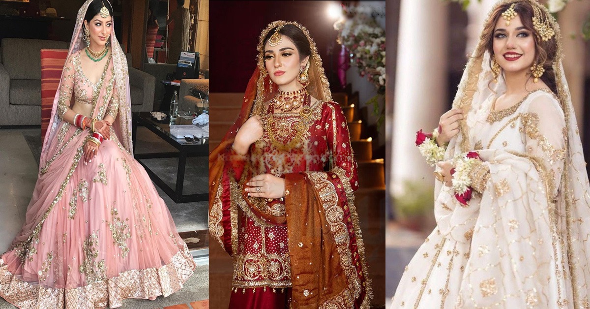 شادیوں کا سیزن آگیا ہے دلہنیں کون سے رنگ کا لہنگا پہنیں جو فیشن میں ہے ؟ معروف ڈیزائنرز کے کچھ ایسے جوڑے جو سب کا دل لوٹ لیں