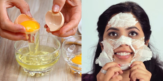 انڈے کی سفیدی سے اپر لپ اور چہرے کے اضافی بالوں کو صاف کریں وہ بھی تھریڈنگ کی تکلیف کے بغیر