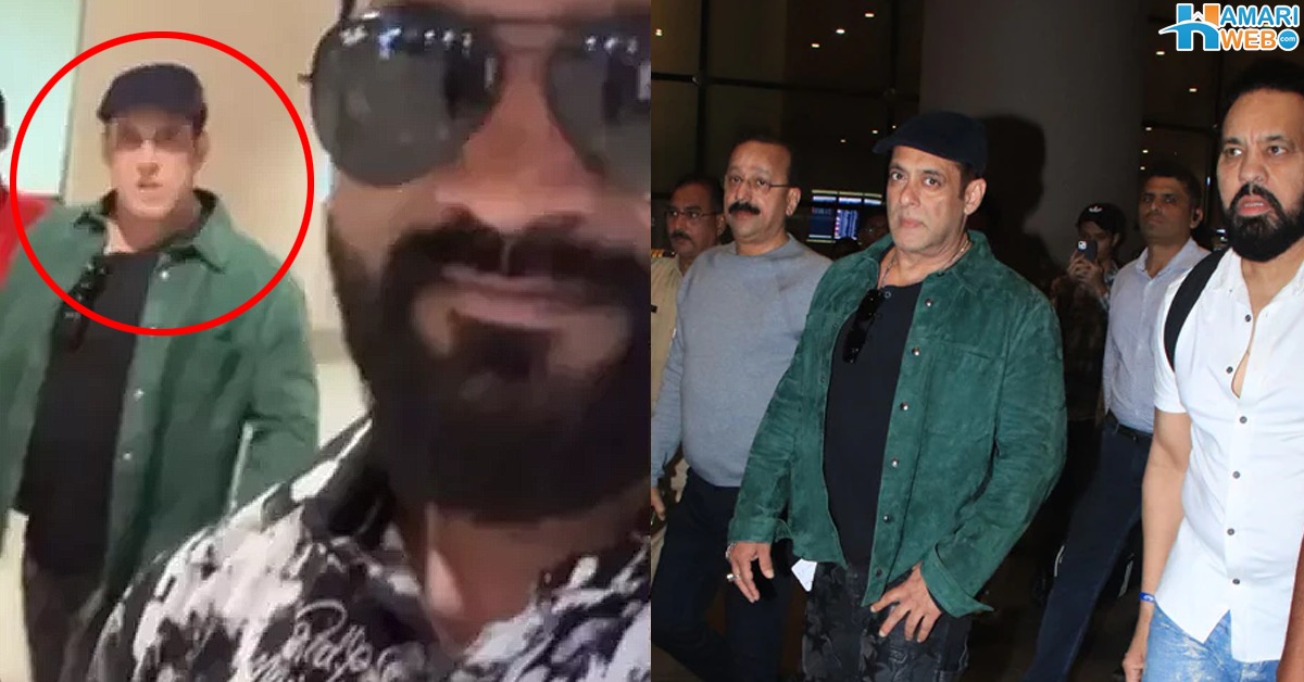 اپنا فون بند کرو ۔۔سلمان خان نے بغیر اجازت ویڈیو بنانے والے مداح کیساتھ کیا کیا؟ ویڈیو وائرل