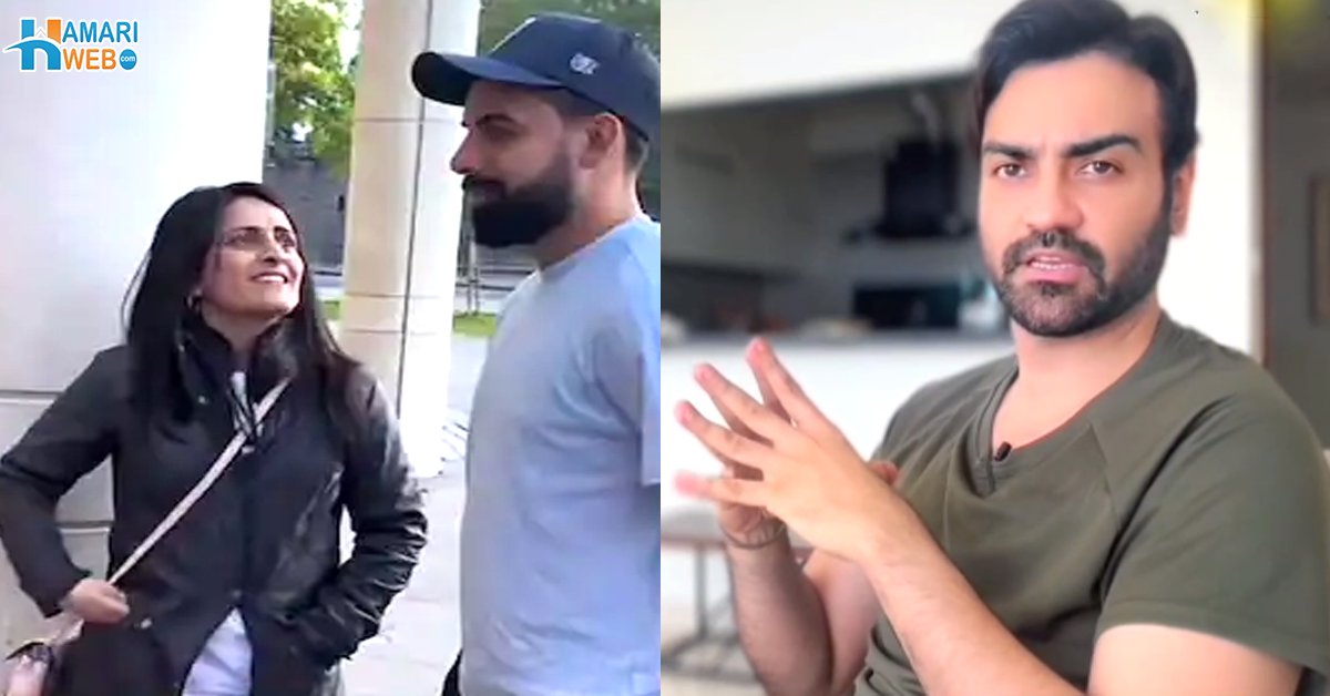 ایسی چھچھوری حرکتیں اپنے گھر میں کیا کریں۔۔ کیا شاداب خان آپ کی پھوپھی کا بیٹا ہے؟ مداح کے برے رویے پر ارسلان نصیر برس پڑے