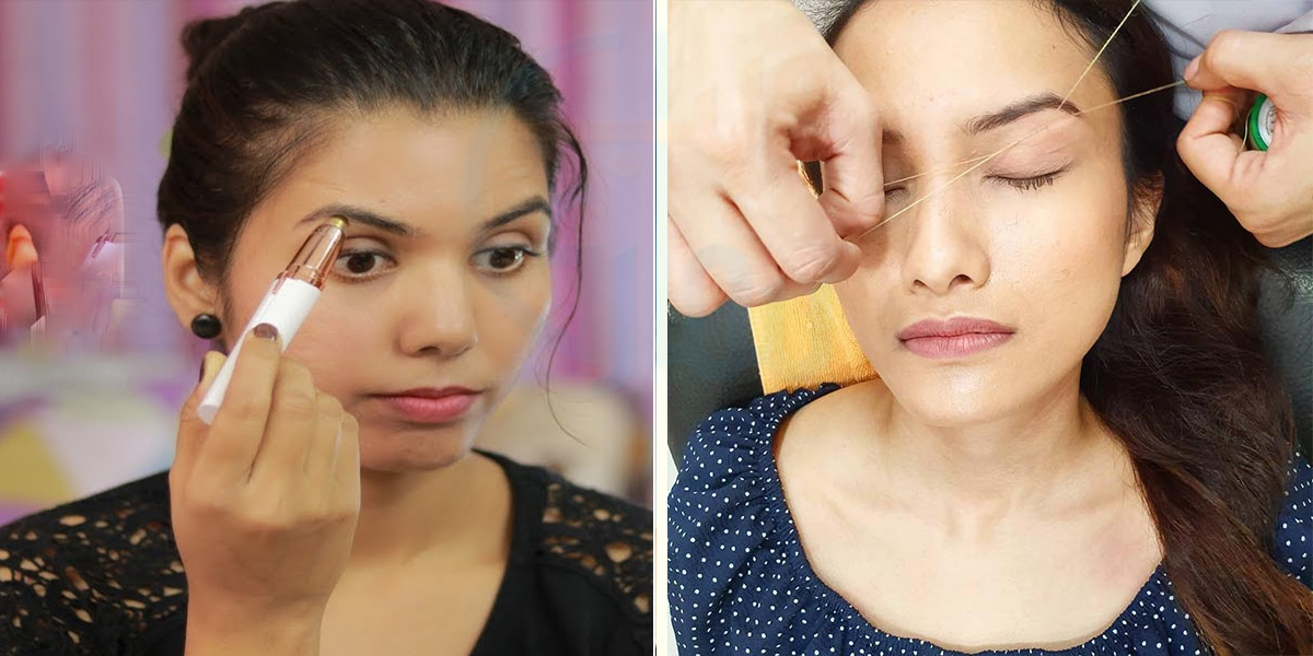 اب نہ تھریڈنگ کا درد اور نہ ویکسنگ کی جلن ۔۔ جانیے آپ کیسے گھر بیٹھے آسانی سے اپنی آئی برو اور اپر لپ خود بنا سکتی ہیں وہ بھی بغیر کسی تکلیف کے