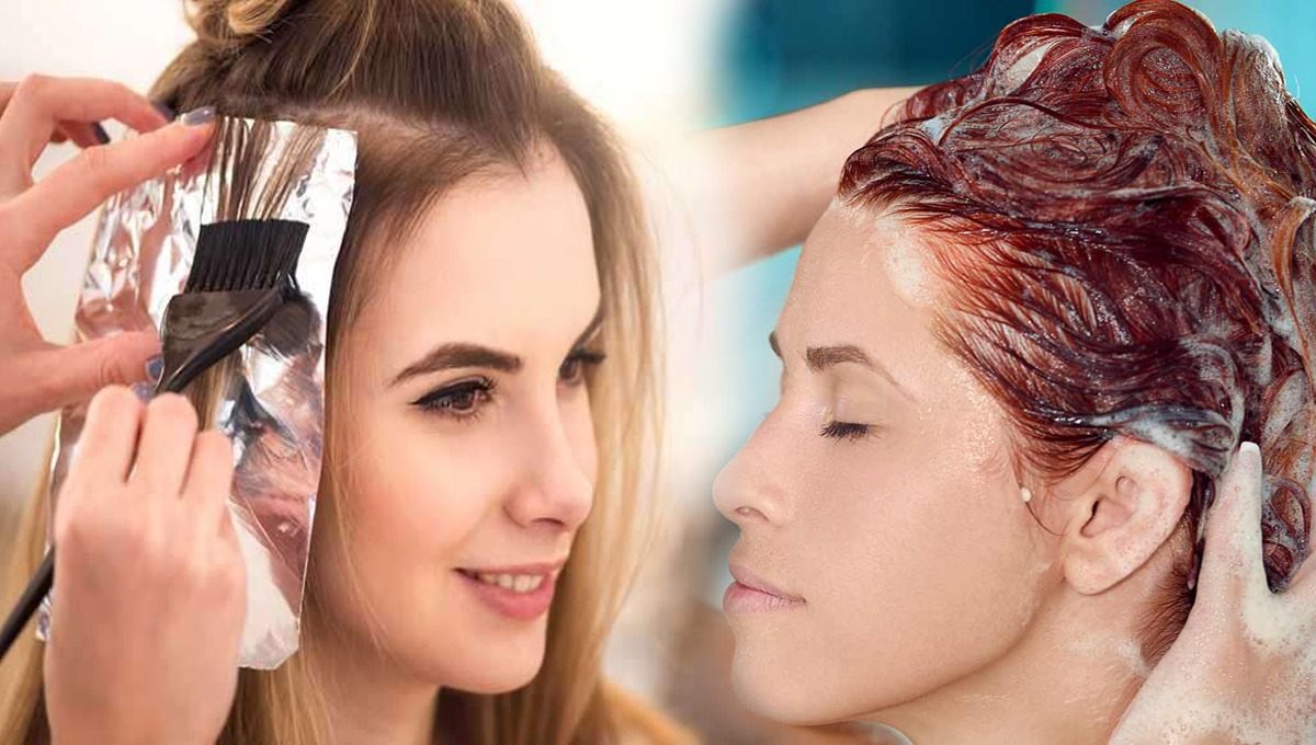 اگر بال ڈائی کروانے کے بعد صحیح شیمپو استعمال نہ کیا جائے تو کیا ہوتا ہے ، نتیجہ دیکھئے ۔