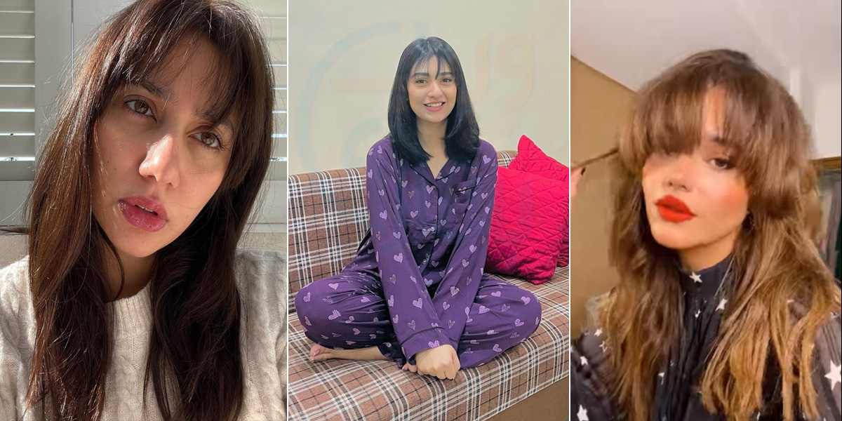 بڑھتی عمر کو چھپانے کے لیۓ ایسے بال کٹوا لیۓ، پاکستانی اداکاراؤں کا ایسا ہئير اسٹائل جو تنقید کی زد میں آگیا