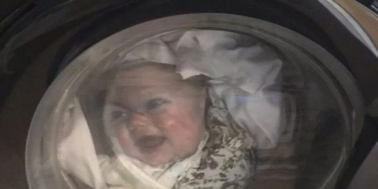 ظالم ماں نے بچے کو واشنگ مشین میں دھو ڈالا؟