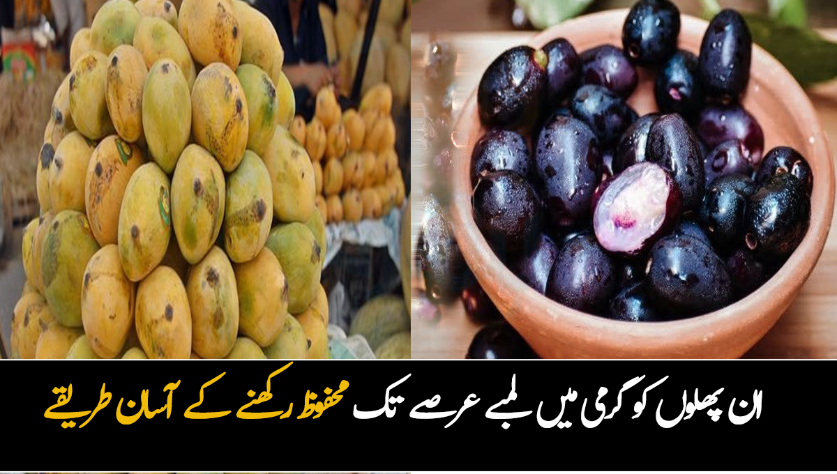 مہنگے پھل 6 مہینے تک خراب نہیں ہوں گے۔۔۔ گرمی کے ان 5 پھلوں کو لمبے عرصے تک محفوظ رکھنے کے کچھ آسان طریقے