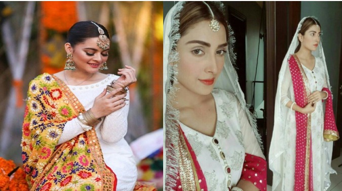 اداکاراؤں نے پہنے سفید ملبوسات۔۔۔۔ جانئے کس طرح سفید ملبوسات مختلف انداز سے پہنے جاسکتے ہیں!