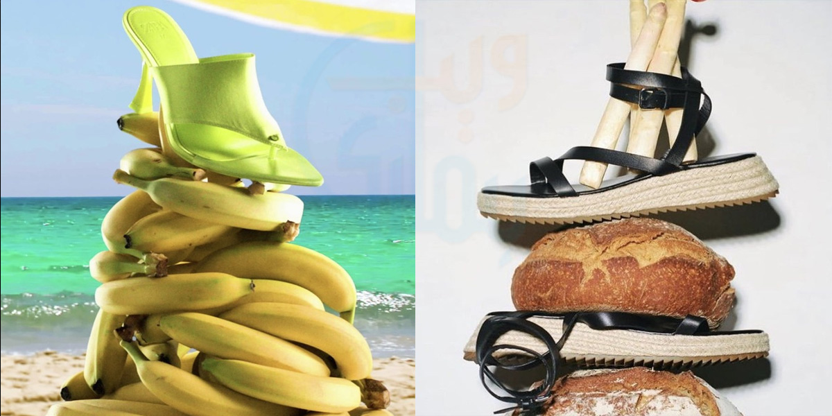 خواتین کے سینڈل میں آئس کریم اور کیلوں پر چپل سجا دی ۔۔ سوشل میڈیا صارفین معروف برانڈ پر پھٹ پڑے