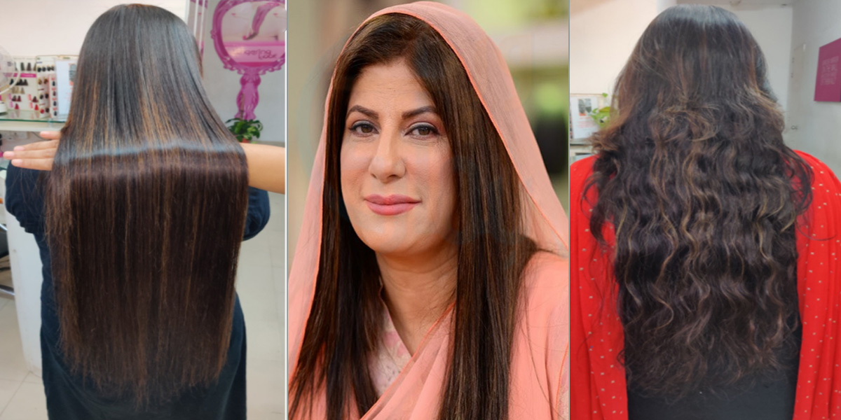 پارلر جا کر اب کیراٹن کروانے کی ضرورت نہیں ۔۔ ڈاکٹر بلقیس نے بتایا گھنگریالے بالوں کو سیدھا اور نرم و ملائم بنانے کا طریقہ