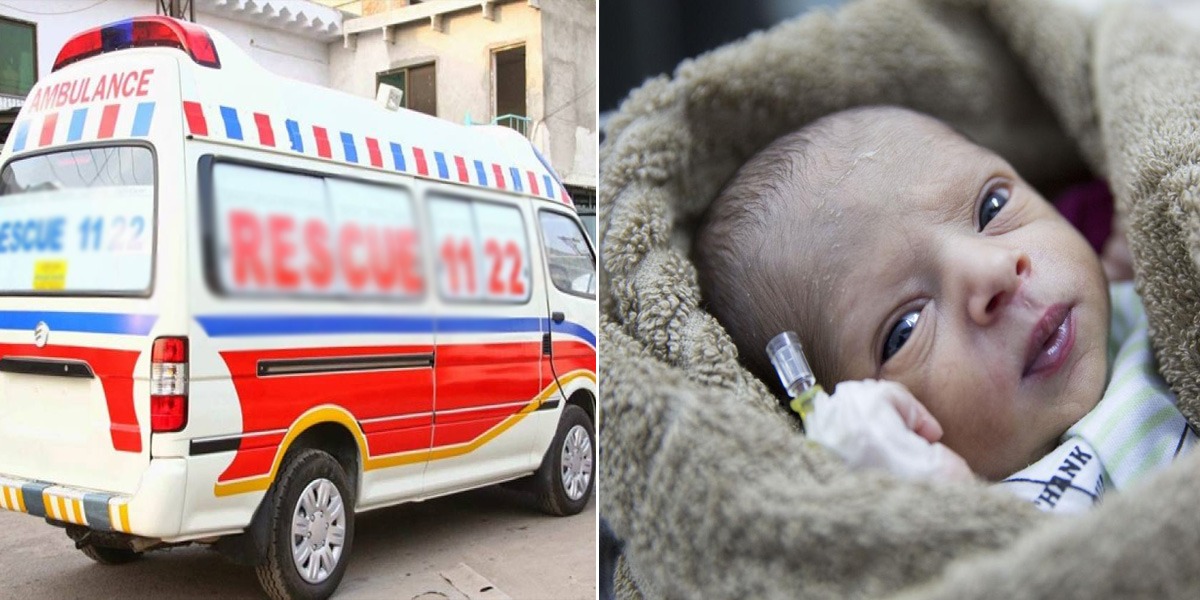 ہسپتال بھی نہ پہنچ سکے، خاتون کے ہاں ایمبولینس میں ہی بچے کی پیدائش