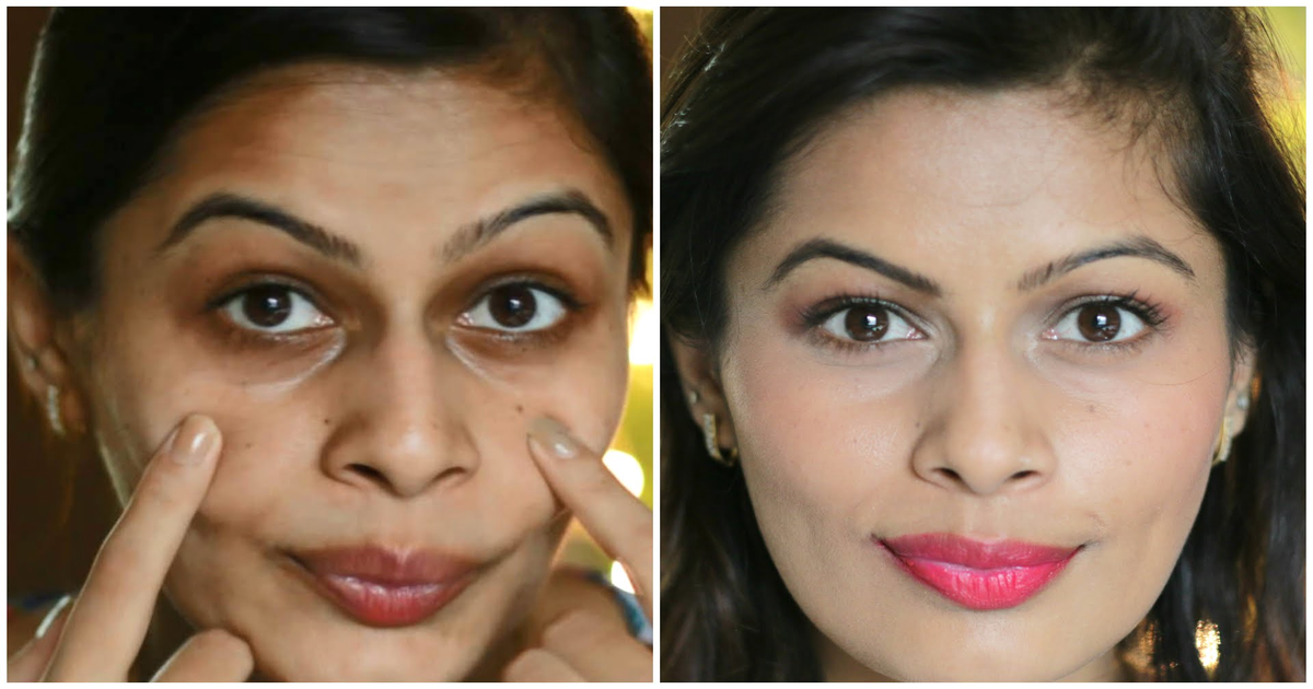 آنکھوں اور ناک کے گرد ہلکے ختم کرنے کا طریقہ