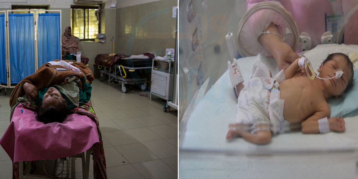 ماں چیختی رہی لیکن کسی نے آواز نہ سنی ۔۔ لیڈی ڈاکٹرز کی غفلت سے ڈلیوری کے وقت نومولود بچہ جاں بحق