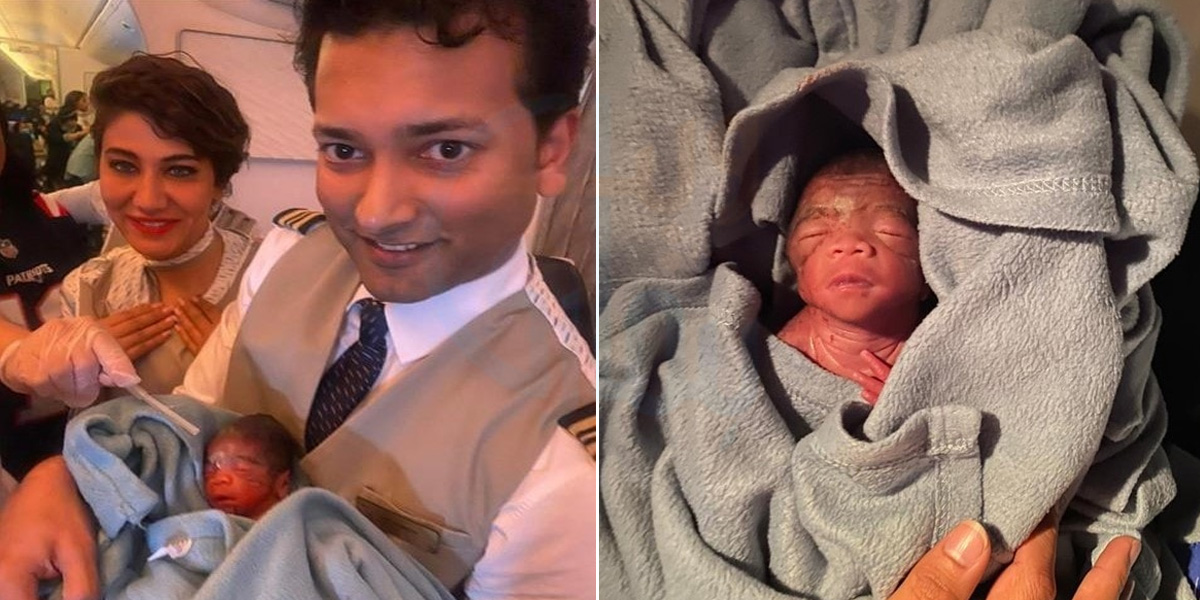 9 گھنٹے طویل ایئرلائن میں بچے کی پیدائش ۔۔ ایئرلائن انتظامیہ نے ایسا کیا کیا کہ دنیا میں چرچے ہورہے ہیں؟