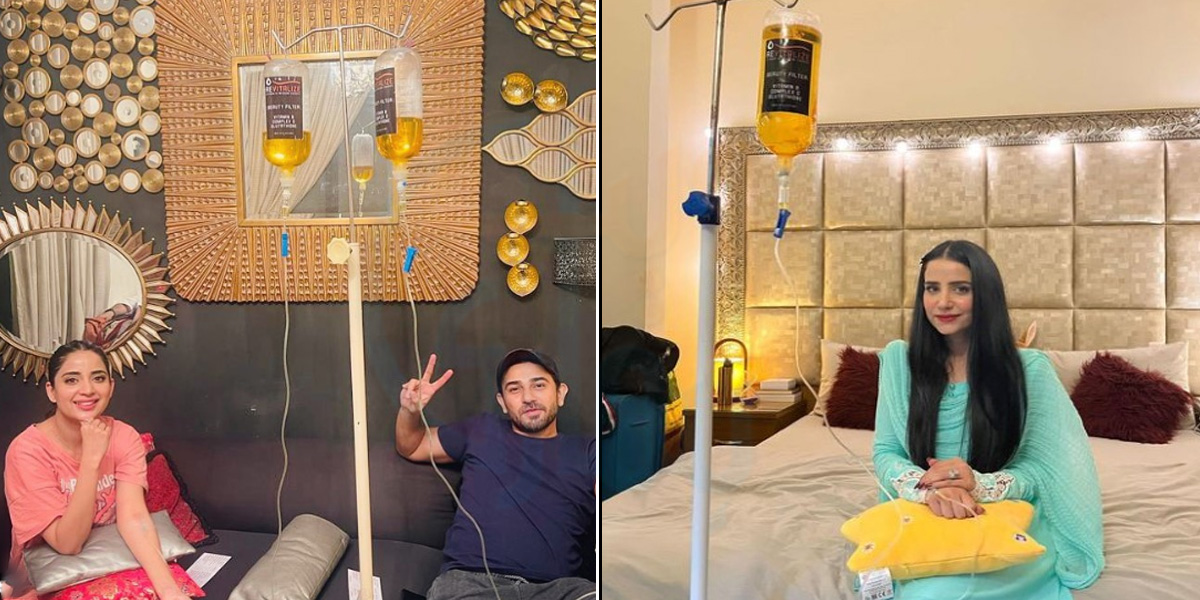 رنگ گورا کرنے اور فوری وزن کم کرنے کے لیے اداکارائیں کون سی ڈرپس لگواتی ہیں؟ جانیے ان کی اصل قیمت اور فوائد