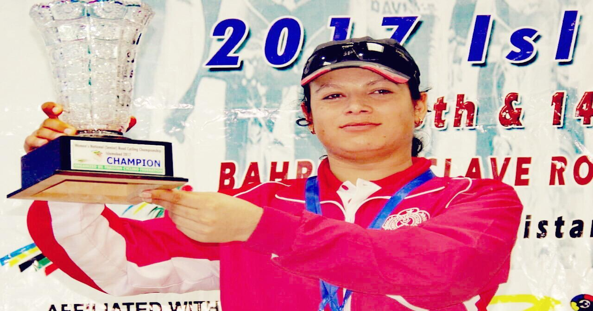 کینسر میں مبتلا خاتون سائیکلسٹ صبیحہ زاہد انتقال کر گئیں