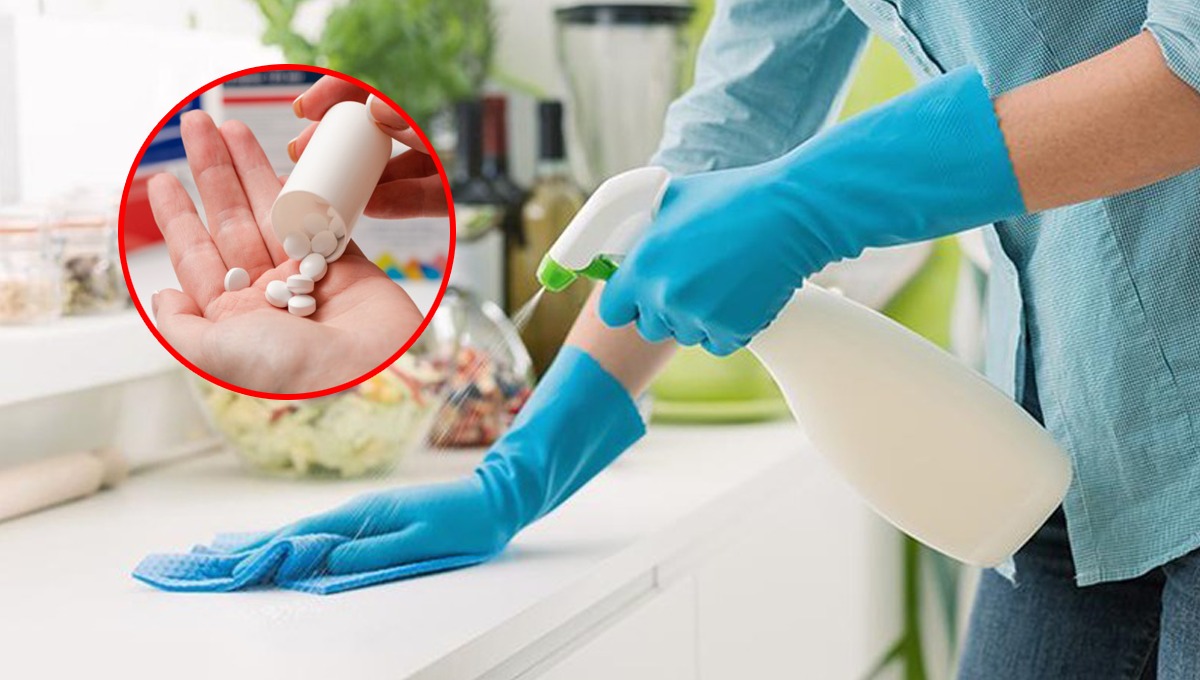 ڈسپرین کے ایک گولی سے کریں گھر کی صفائی۔۔ جانیں اس سے صفائی کے 4 ایسے طریقے جو گھر کو چمکانے کے ساتھ ساتھ آپ کو حیران بھی کردیں گے
