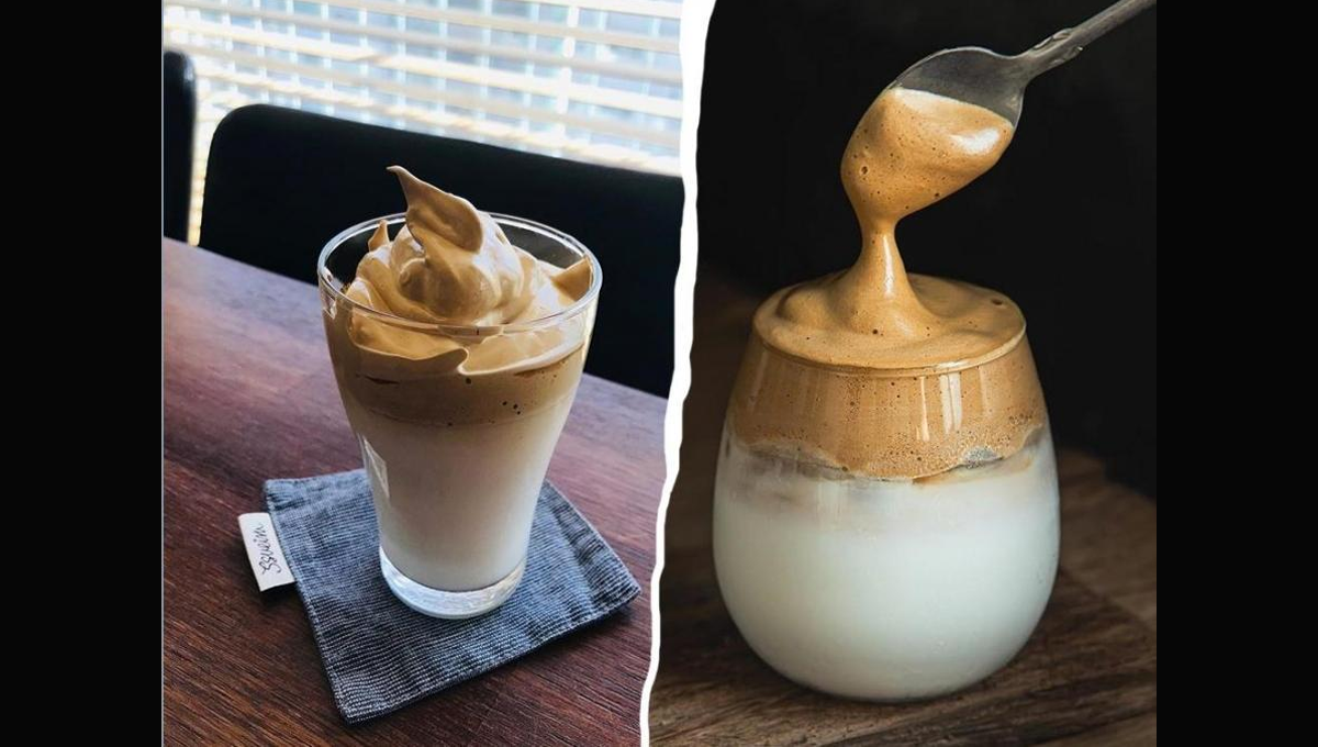 انٹرنیٹ پر وائرل ہونے والی ڈالگونا اسپیشل کولڈ کافی بنائیں، قرنطینہ میں ذائقہ دار کولڈ کافی سب کو پلائیں