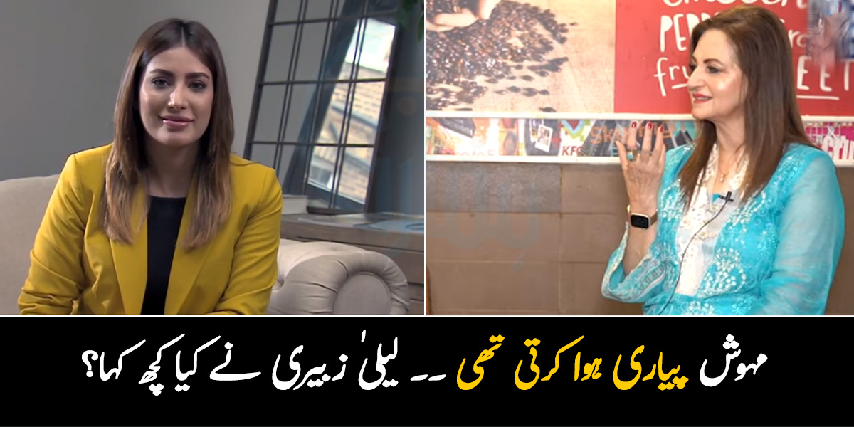 مہوش پیاری ہوا کرتی تھی، پتا نہیں اس نے چہرے کے ساتھ کیا کرلیا ۔۔ اداکارہ لیلیٰ زبیری نے اداکاراؤں سے متعلق کیا کچھ کہا؟ ویڈیو دیکھیں