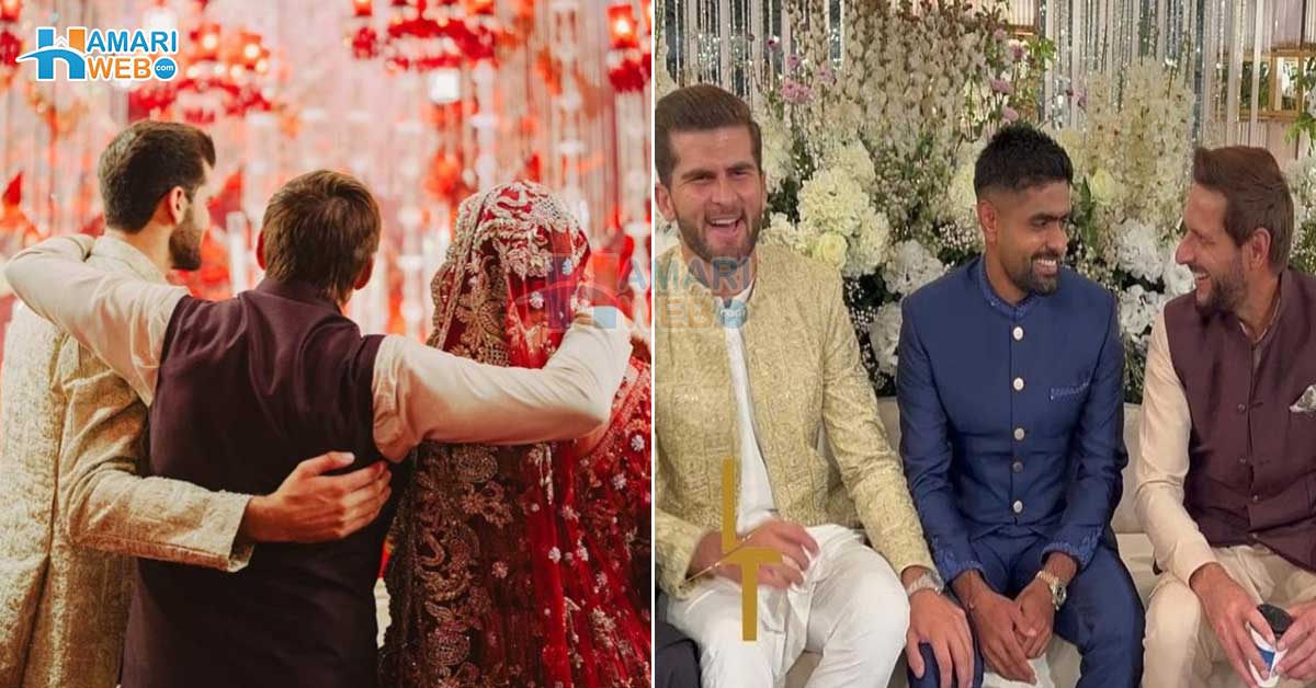 بیٹی کو رخصت کرنا کسی باپ کے لیے آسان نہیں ۔۔ انشا اور شاہین آفریدی کی شادی کی خوبصورت تصویریں اور ویڈیو وائرل