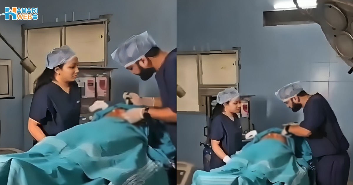 مریض کا آپریشن کرنے کے دوران شادی کا فوٹو شوٹ ۔۔ اسپتال انتظامیہ نے دولہے کے ساتھ کیا کیا؟ ویڈیو وائرل ہوگئی