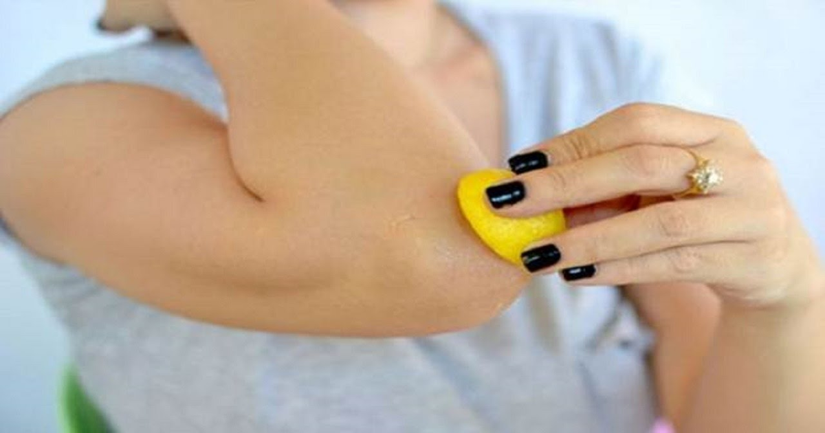 لیموں میں صرف ایک چیز ملائیں اور کہنیوں کی سیاہی بھگائیے