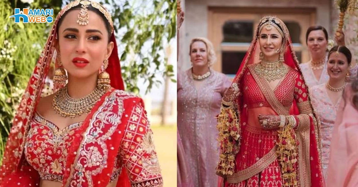 استغفر اللّٰہ! دلہا دلہن کی غیرت تو بلکل مرگئی ہے۔۔ اُشنا شاہ کی شادی کا جوڑا دیکھ کرصارفین ناراض ہوگئے، شدید تنقید کا شکار