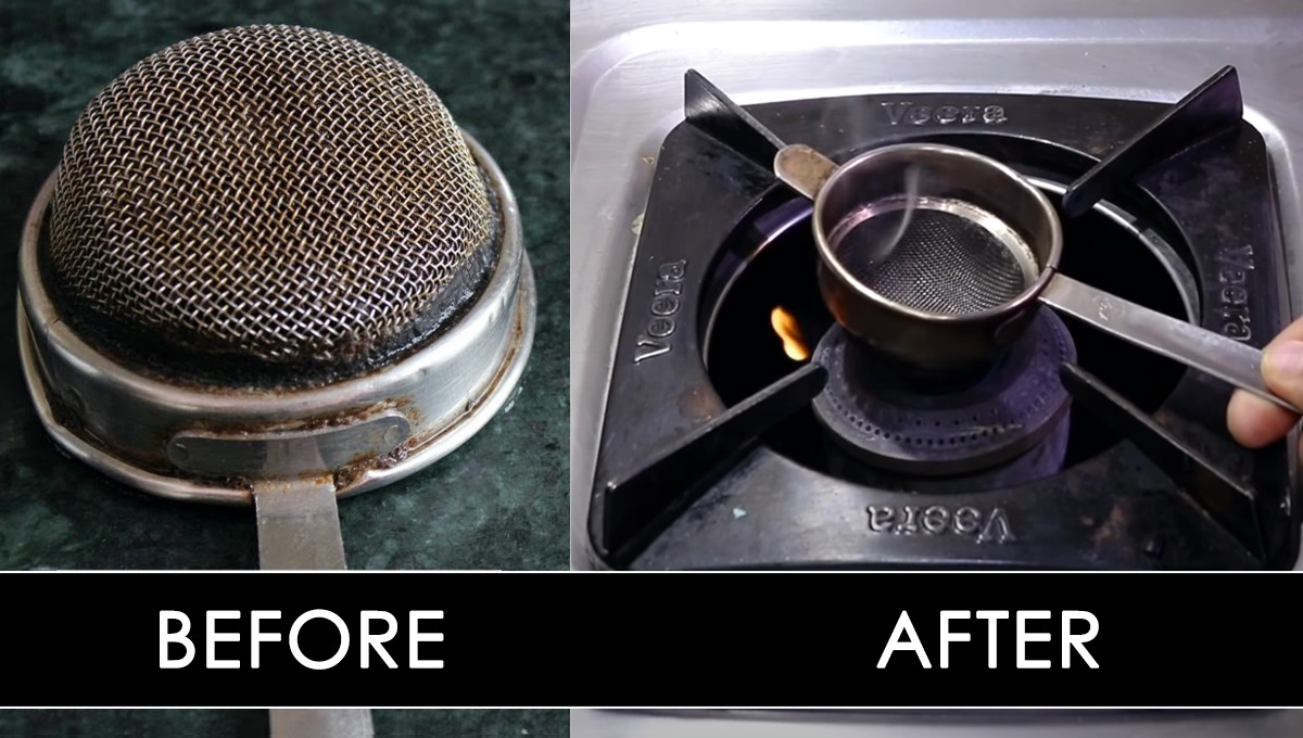 اگر آپ کی چائے کی چھنی بھی ایسی خراب ہوگئی ہے تو اس کو آسان ٹپ کے ذریعے بنائیں دوبارہ استعمال کے قابل