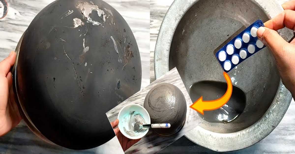 سلنڈر پر کھانا پکانے سے برتن کالے ہوگئے ہیں؟ اب برتنوں پر جمی ضدی کالک کو اس آسان طریقے سے منٹوں میں صاف کریں