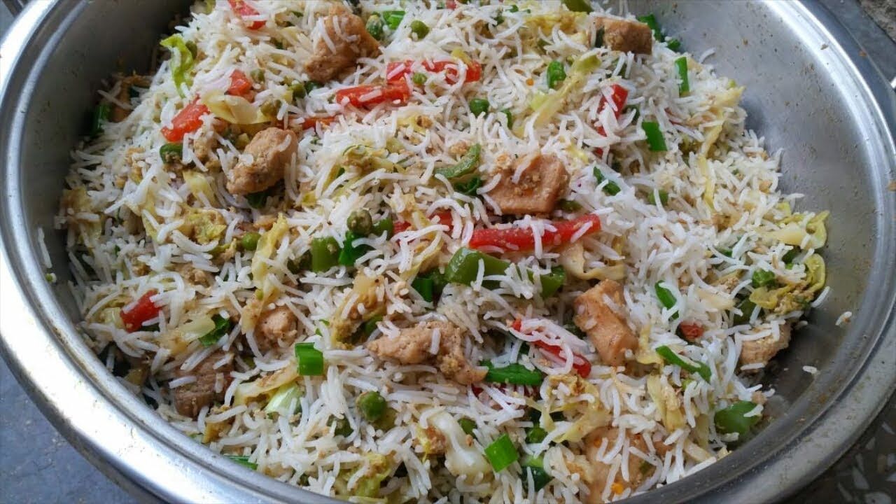 چائنیز بریانی بنانے کا طریقہ اتنی لذیز کہ جس کو دیکھتے ہی منہ میں پانی آجائے تو آج ہی بنائیں