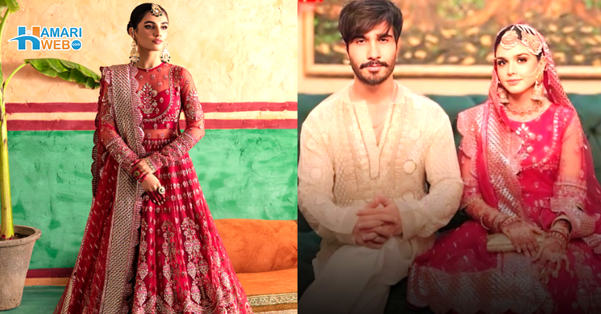 اس سے اچھا جوڑا تو دوسروں کی شادی میں پہن لیتے ہیں۔۔ فیروز خان کی دلہن کے جوڑے کی قیمت کیا ہے؟ جان کر لوگ تنقید کرنے لگے