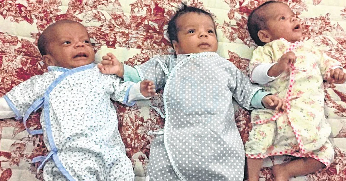 بیٹے کی خواہش میں تکلیف برداشت کی ۔۔ 52 سال کی عمر میں خاتون کے ہاں دوسری مرتبہ 3 بچوں کی ایک ساتھ پیدائش