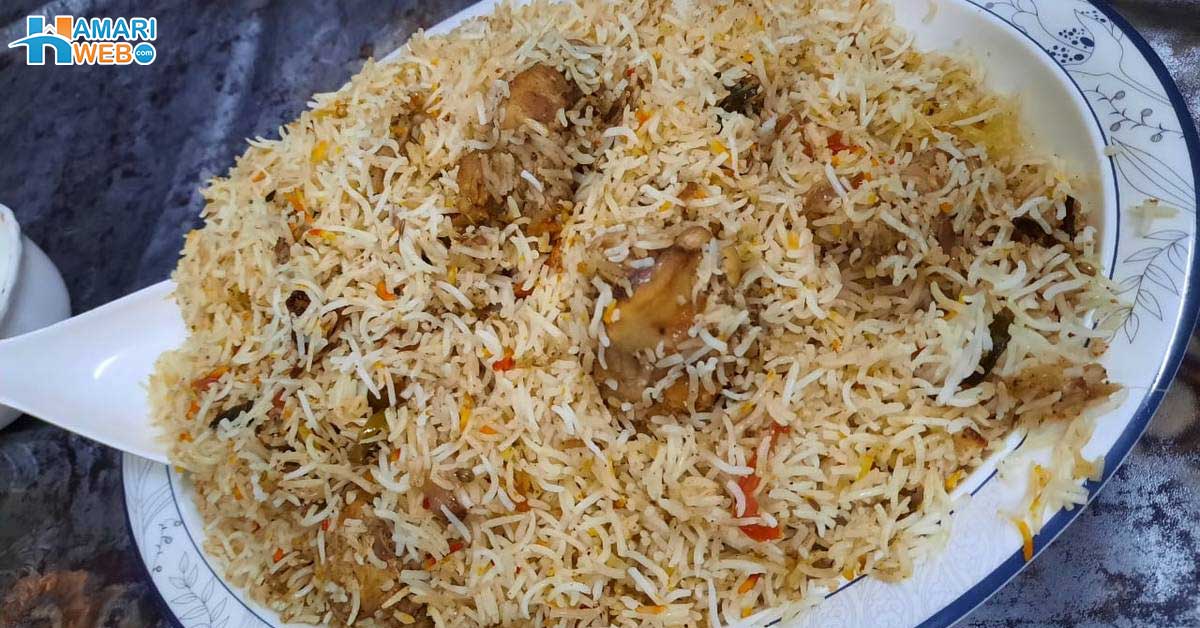 آج کیا بنائیں کی فکر چھوڑیں اور سب کو بنا کر کھلائیں خوشبودار اور ذائقہ دار سفید چکن بریانی، جو کھائے دیوانہ ہوجائے