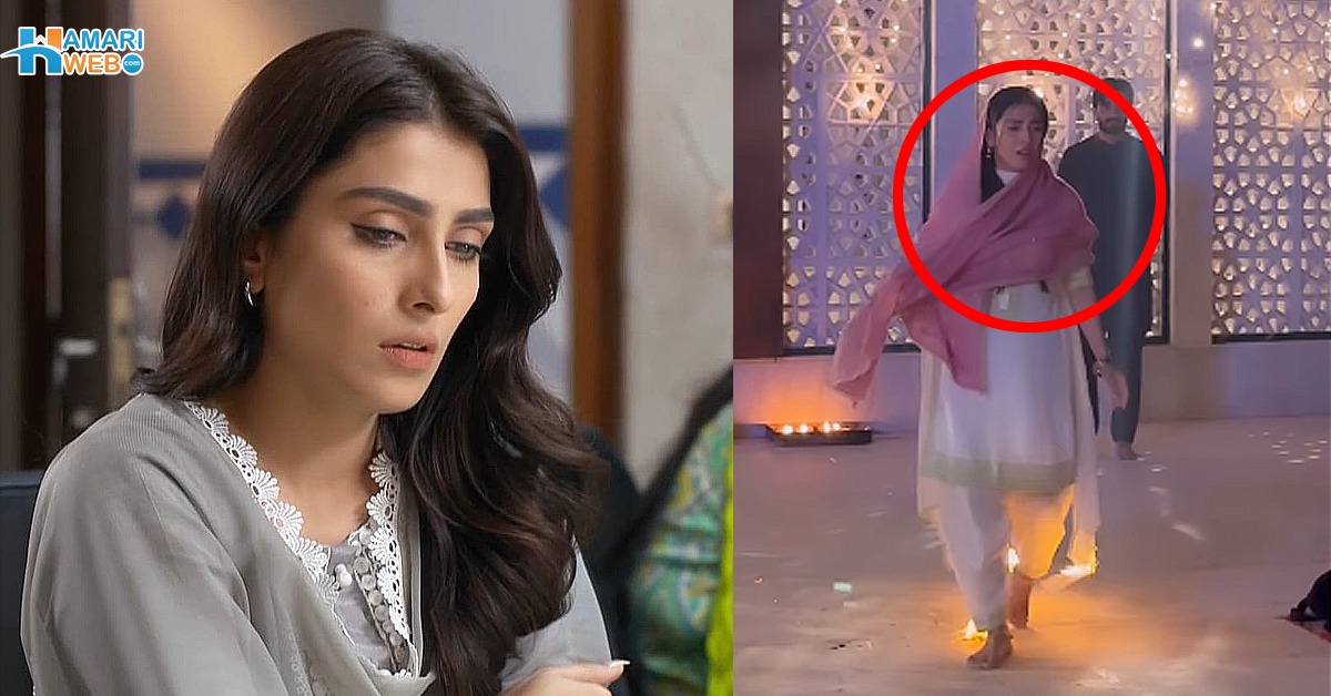 اللہ نے میری حفاظت کی ۔۔ عائزہ خان کے ساتھ شوٹنگ کے دوران کیا ہوا جو وہ بڑے حادثے سے بچ گئیں؟ ویڈیو وائرل