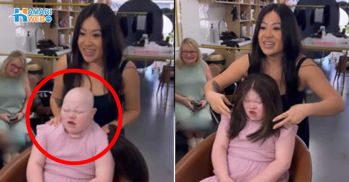 نقلی بال لگانے پر اتنی خوشی۔۔ انوکھی بیماری میں مبتلہ معصوم بچی کی خوبصورت ویڈیو، جو آپ کا دل بھی چُھو لے گی