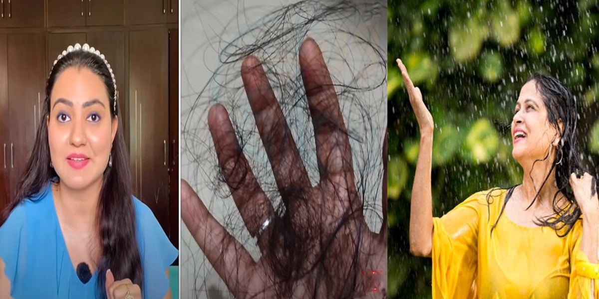 کیا مون سون کے موسم میں آپ کے بال بھی گِر رہے ہیں؟ چند ایسی تدابیریں جو آپ کے بالوں کو ضرورت سے زیادہ گرنے سے بچانے میں مدد کرے