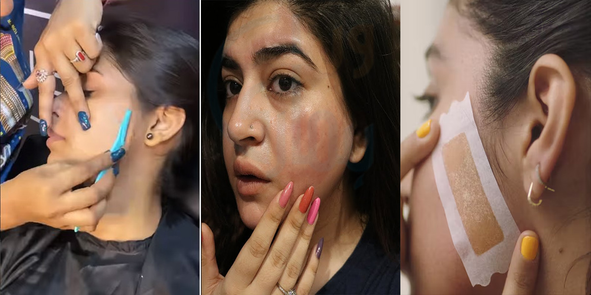 میں نے چہرے پر ویکس کیا تو زخم پڑ گئے ۔۔ شیوو یا ویکسنگ؟ چہرے کے غیر ضروری بالوں کو ہٹانے کا ایسا طریقہ جو آپ کی بھی خوبصورتی میں اضافہ کرے
