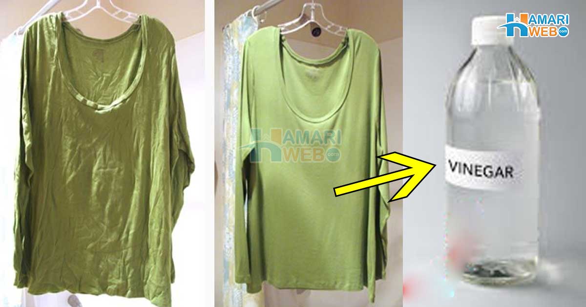 بغیر بجلی کے کپڑے استری وہ بھی صرف سرکے سے؟ جانیں سفید سرکہ استعمال کرنے کے چند قیمتی راز جو کریں آپ کے کام آسان