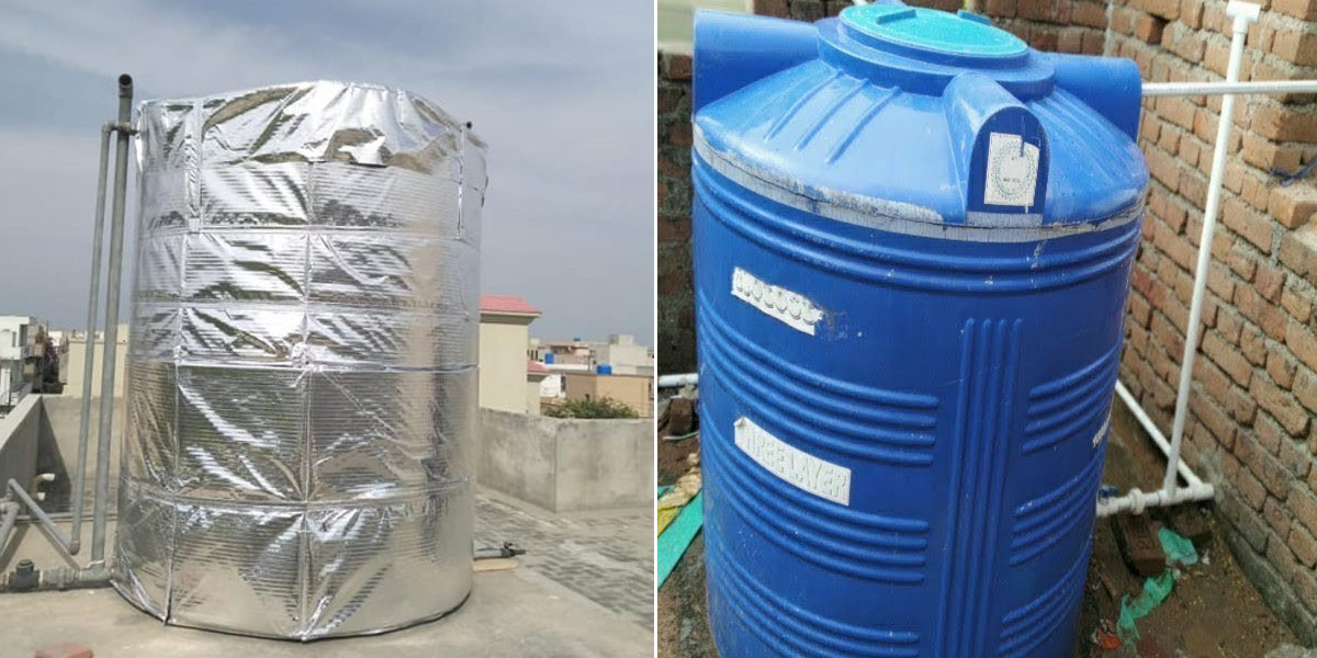 پانی کی ٹنکی گرم ہونے سے پورا دن پانی گرم پانی آتا ہے تو جانئیے ٹنکی کو شدید گرمی میں ٹھنڈا کرنے کے لیے 500 روپے کا یہ سستا طریقہ