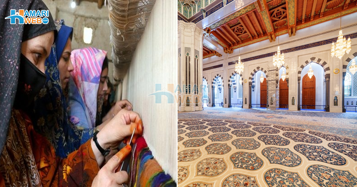 دنیا کی خوبصورت مسجد کا قالین بنانے والی 40000 ہزار عورتیں ۔۔ یہ قالین کیسے بنا اور یہ مسجد کہا واقع ہے؟ جانیں ان عورتوں کا اللّٰہ سے محبت کا انوکھا انداز