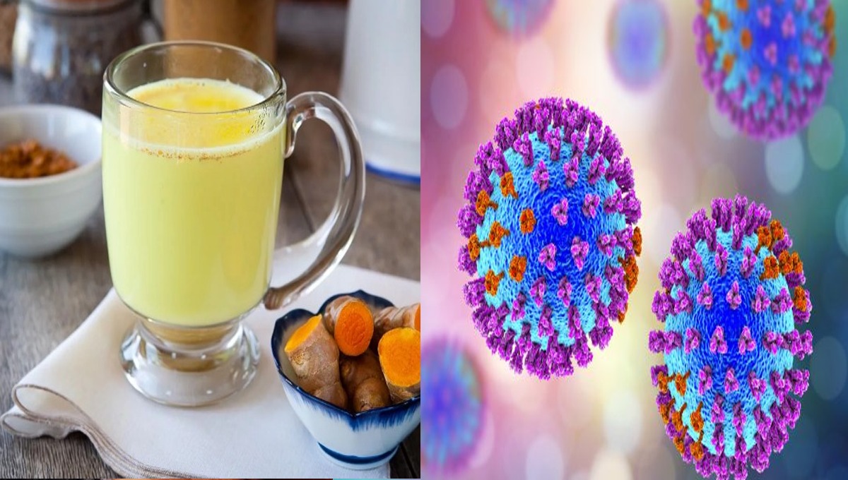 آدھی چمچ ہلدی ایک گلاس دودھ میں شامل کرکے پئیں اور اپنی قوت مدافعت میں اضافہ ممکن بنائیں