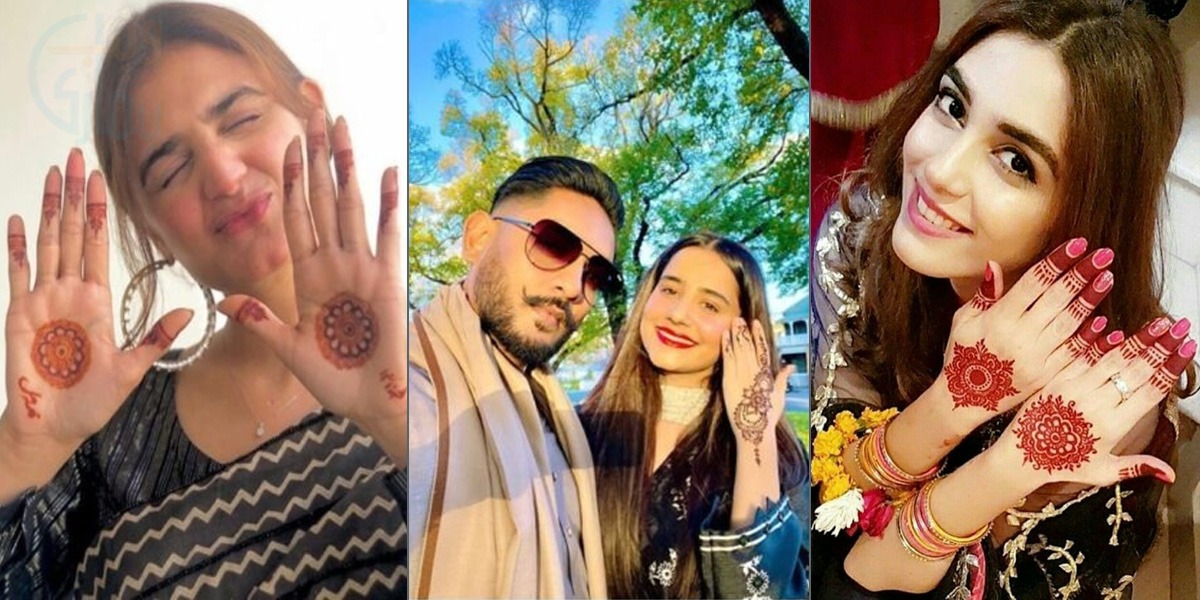 پارلر بند ہونے کی صورت میں گھر پر خود منفرد اور آسان مہندی ڈیزائن لگائیں اور منائیں عید کی خوشیاں