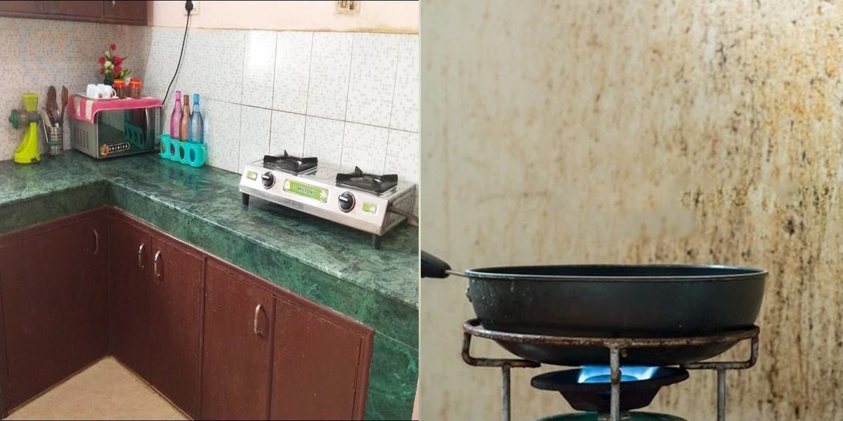 دھوئیں سے دیواریں کالی ہوجاتی ہیں۔۔۔ ان آسان طریقوں سے باورچی خانے کی دیواریں صاف کریں جس سے لگیں یہ بالکل نئی جیسی