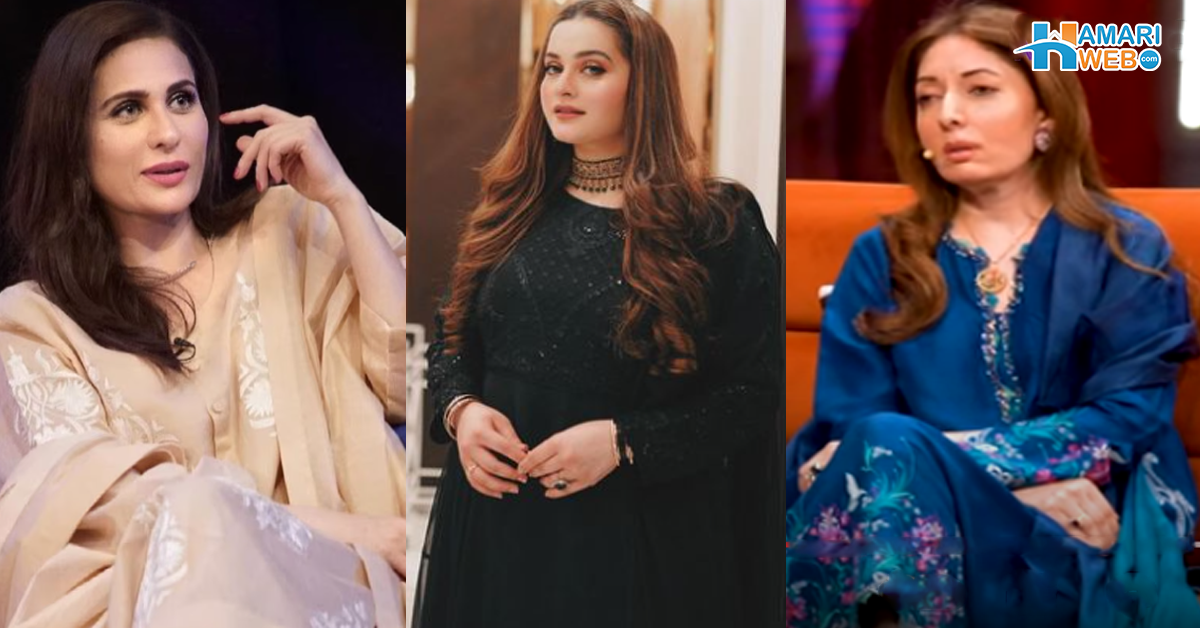 مذاق اڑانے والے نہ بھولیں کہ ان کی بھی مائیں اس مرحلے سے گزری ہیں منال خان کو بھینس کیوں کہا؟ شرمیلا فاروقی اور نوشین شاہ نے لتے لے لیے