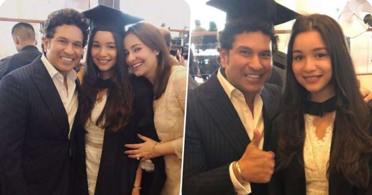 سارہ ٹنڈولکر نے گریجوایشن کی ڈگری حاصل کرلی