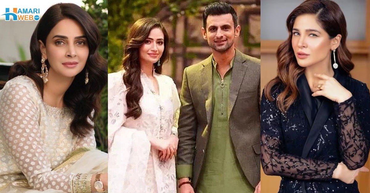 ثناء جاوید کا تو کہیں نام ہی نہیں تھا اور ۔۔ شعیب ملک کی پسندیدہ لسٹ میں اور کون سی 7 اداکارائیں شامل ہیں؟