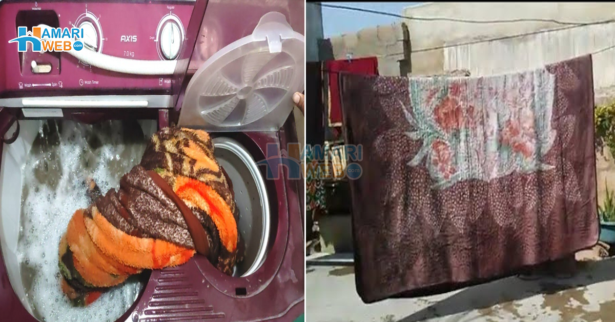 سردی میں اوڑھنے کے لیے کمبل نکال لیے ہیں۔۔ کمبل اور گرم چادریں واشنگ مشین میں کس طرح دھوئیں کہ وقت بھی بچے اور ڈرائی کلینر کے پیسے بھی؟ ویڈیو دیکھیں