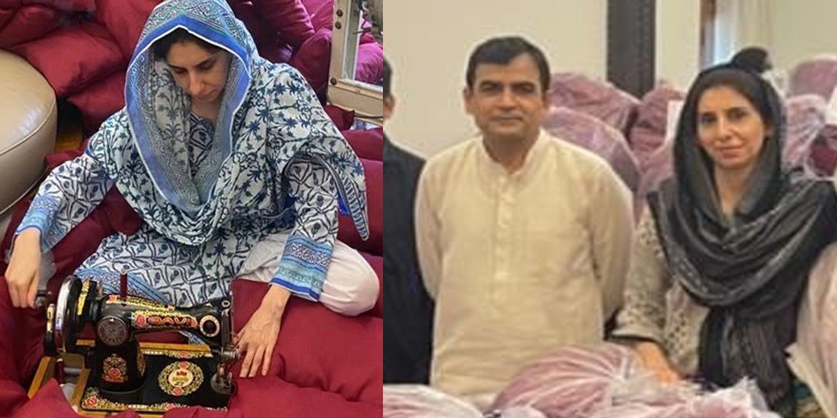 کمشنر کراچی کی بیوی ہیں تو کیا ایک عورت بھی تو ہیں ، سیلاب زدگان کی مدد کے لیۓ کمشنر کراچی کی اہلیہ نے اپنے ہاتھوں سے سلائی کر کے کیا تحفہ بھیجا کہ واہ واہ کر اٹھے