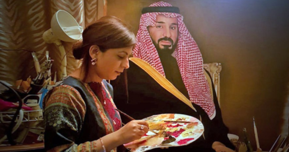 اپنے فن کے ذریعے سفارت کاری کرنے والی پاکستانی خاتون